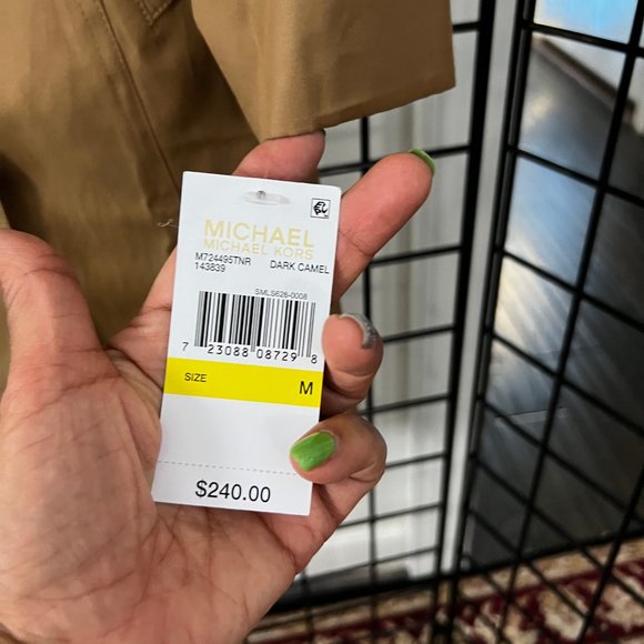 Michael Kors Trench Dark Camel - Picture 2 of 16